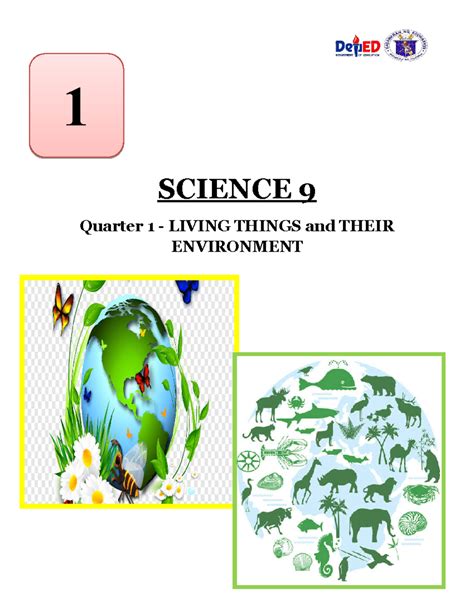 science 9 quarter 3 module 1|Science 9 Quarter 3 Module 1 Week 1 .
